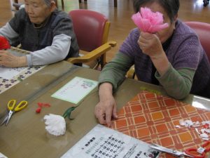 花びらを束ねる