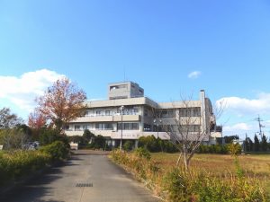 ケアハウスは特養と同じ敷地の北側にあります